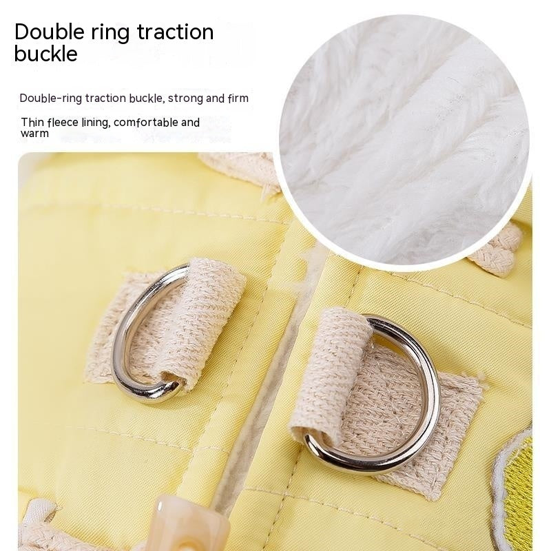 Cat Clothes Autumn And Winter Clothes Thickened Cotton-padded Clothes Anti-lint Purrfect Pawz