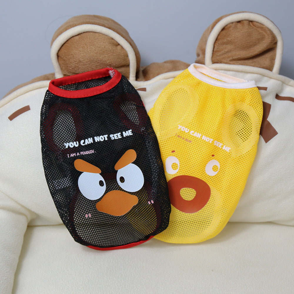 Dog Clothes Spring And Summer Cool Mesh Vest Purrfect Pawz
