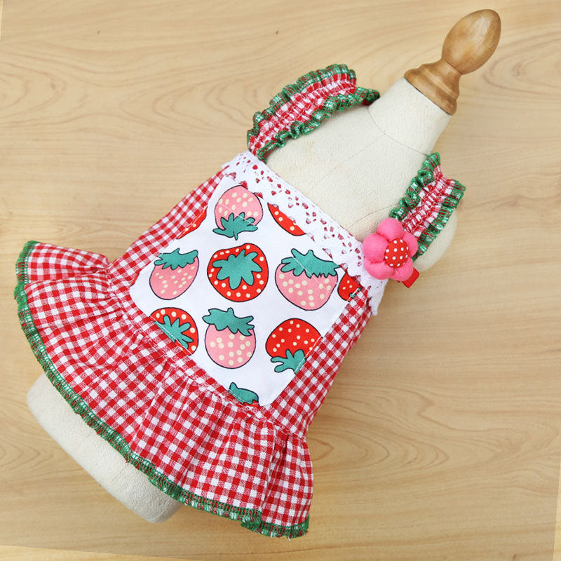 Pet Thin Clothes Cat Suspender Skirt Purrfect Pawz