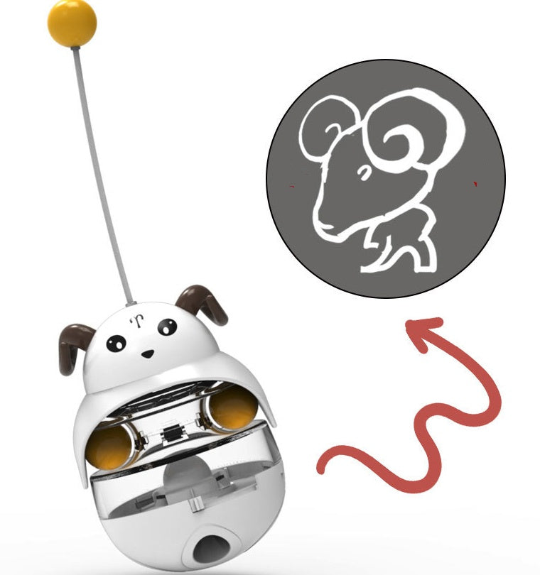 Tumbler Leaky Ball Cat And Dog Educational Toys Purrfect Pawz