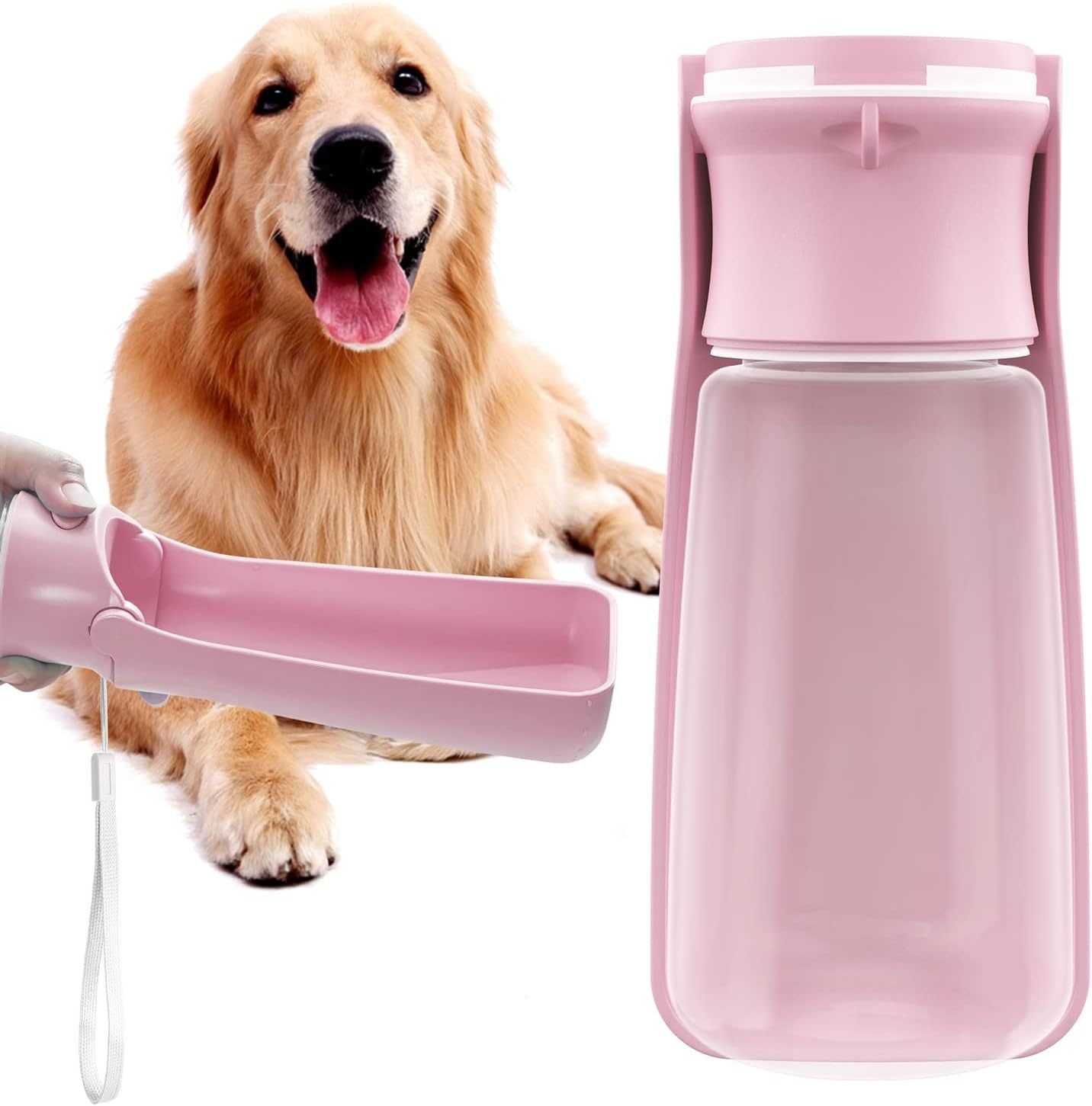 Portable Dog Water Bottle For Walking Portable Pet Water Bottles For Puppy Small Medium Large Dogs Water Dispenser Dog Water Bowl Dog Accessories Purrfect Pawz