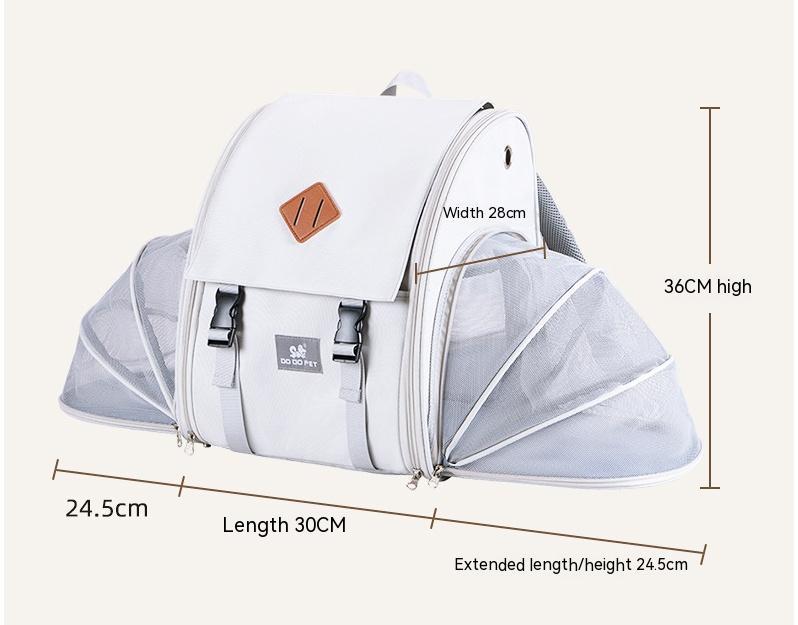 Extendable Tent Bag Foldable Dogs And Cats Backpack Purrfect Pawz