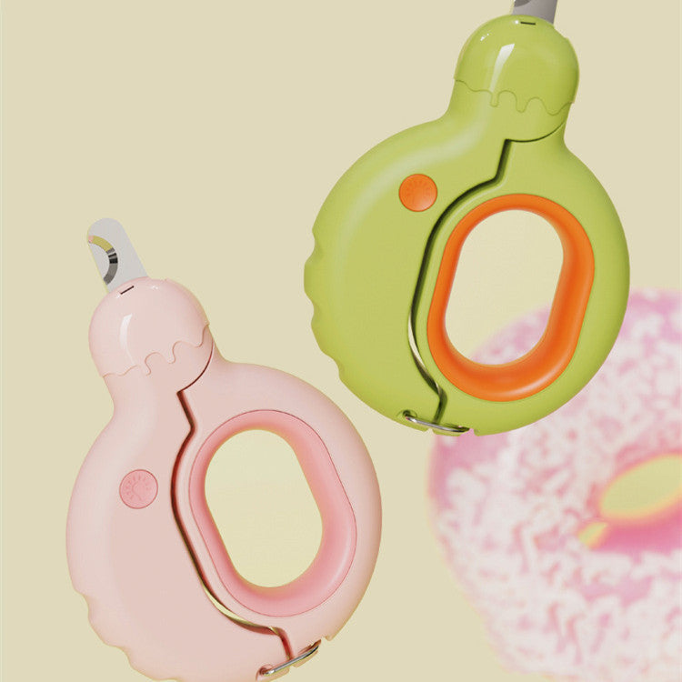 Creamy Donut Nail Clippers For Cats And Dogs Purrfect Pawz