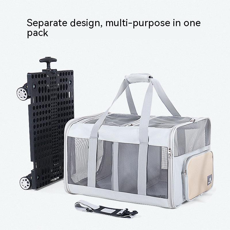 Large Pet Trolley Bag Cat Purrfect Pawz