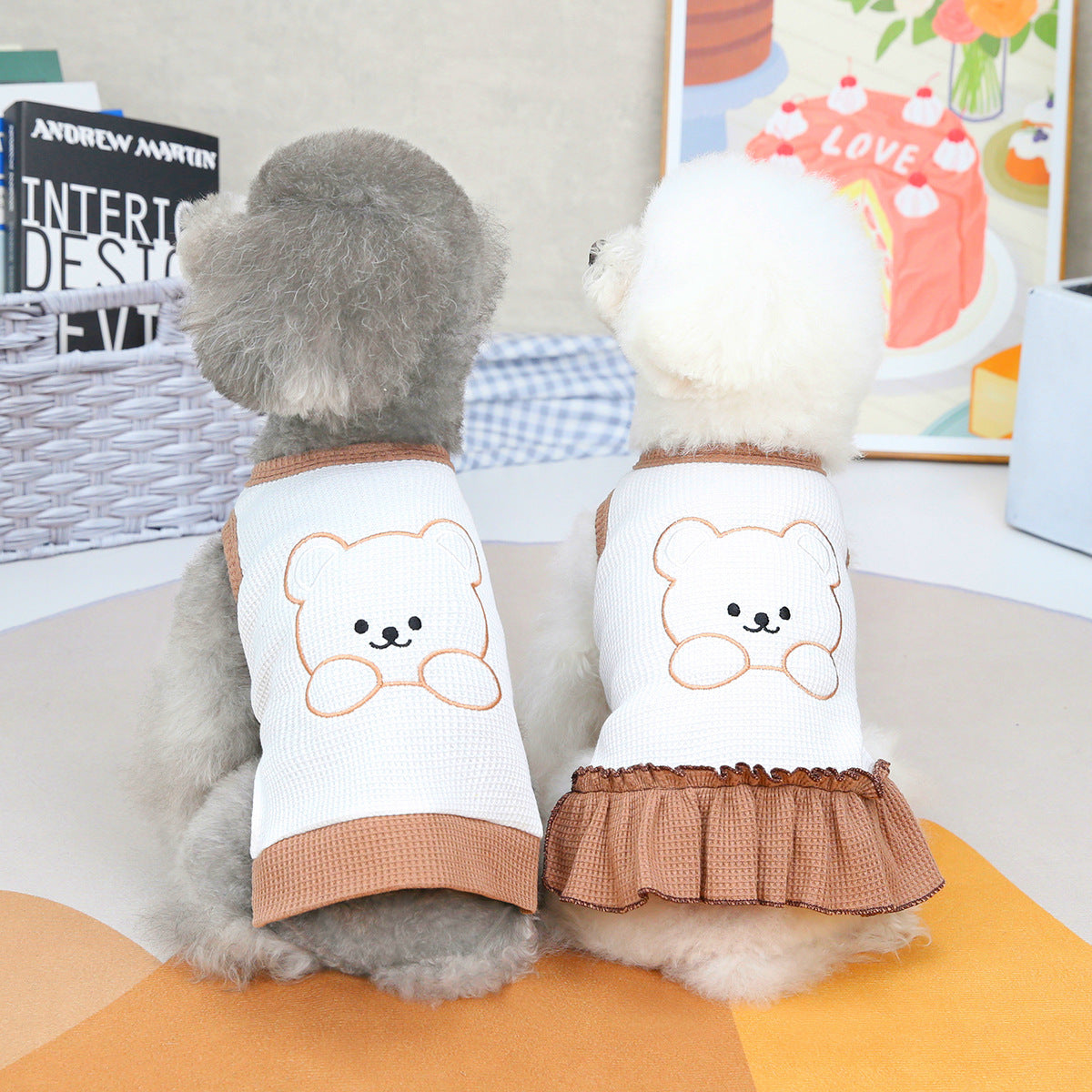 Spring And Summer Puppy Clothes Small Dog Clothes Pet Purrfect Pawz