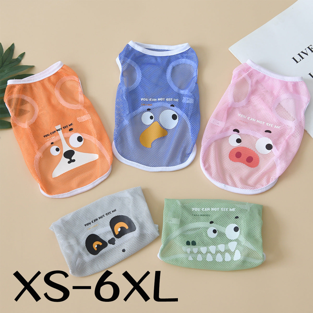 Dog Clothes Spring And Summer Cool Mesh Vest Purrfect Pawz