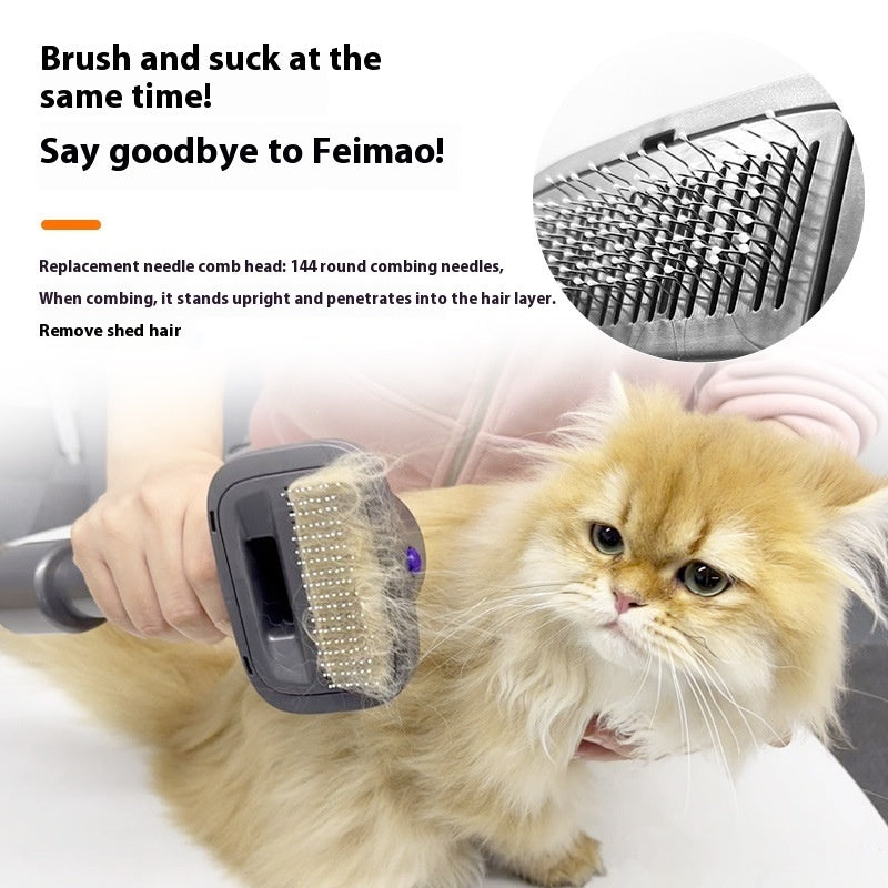 Full Series Dogs And Cats Hair Suction Head Accessories Comb Suit Pet Shaver Purrfect Pawz