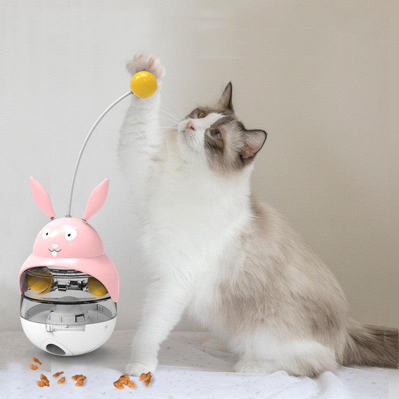 Tumbler Leaky Ball Cat And Dog Educational Toys Purrfect Pawz