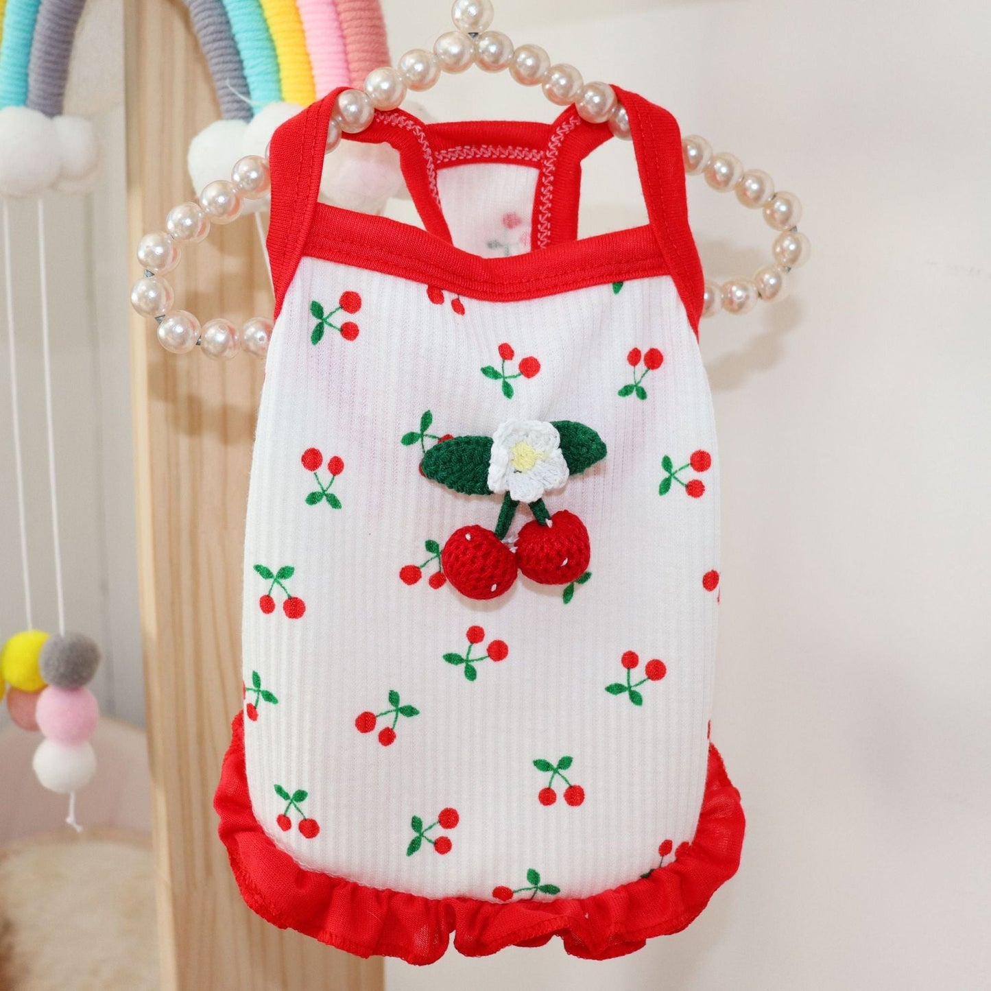 Cat Small Dog Clothes Bo Vest Skirt Spring And Autumn Summer Purrfect Pawz