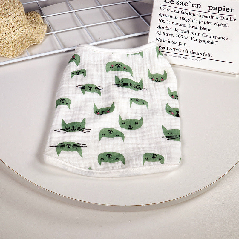 Cat Clothes Cat Dog Vest Teddy Law Fighting Clothes Purrfect Pawz