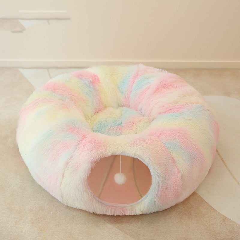 Cat Nest Four Seasons Universal Closed Cat Tunnel Purrfect Pawz