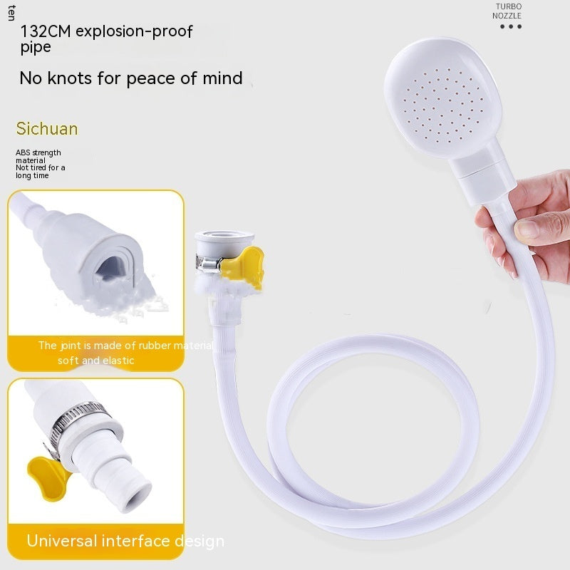 Pet Shower Nozzle Household Shower Dogs And Cats Cleaning Supplies Purrfect Pawz