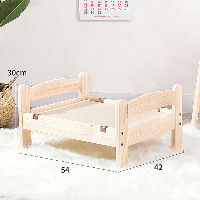Wooden Pet Bed Four Seasons Universal Cat Litter Purrfect Pawz