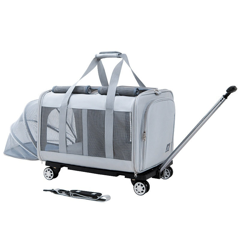 Large Pet Trolley Bag Cat Purrfect Pawz