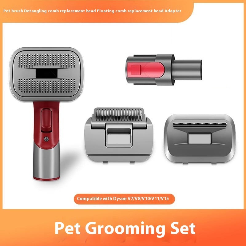 Full Series Dogs And Cats Hair Suction Head Accessories Comb Suit Pet Shaver Purrfect Pawz