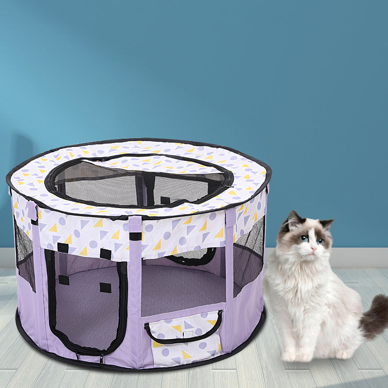 Foldable Closed Tent For Pet Dogs And Cats Purrfect Pawz
