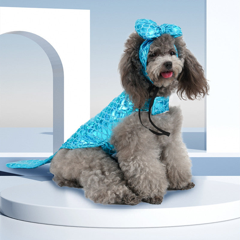 Mermaid Accessories Small Dog Cat Dog Clothes Purrfect Pawz