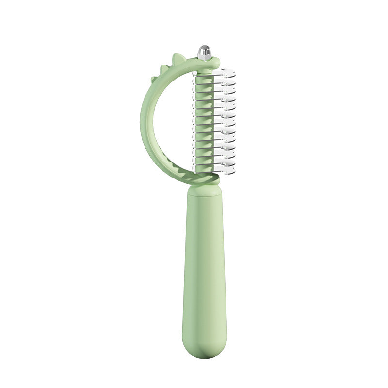 Cats And Dogs Open Knots, Double Sided Hair Removal Comb Purrfect Pawz
