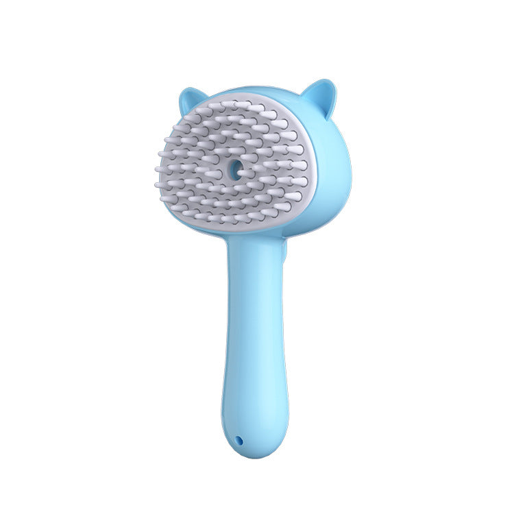 Hair Cleaning Brush With Mist Multifunctional Cat Grooming Brush Rechargeable Self Cleaning Slicker Brush For Pets Dogs & Catsb Pet Products Purrfect Pawz