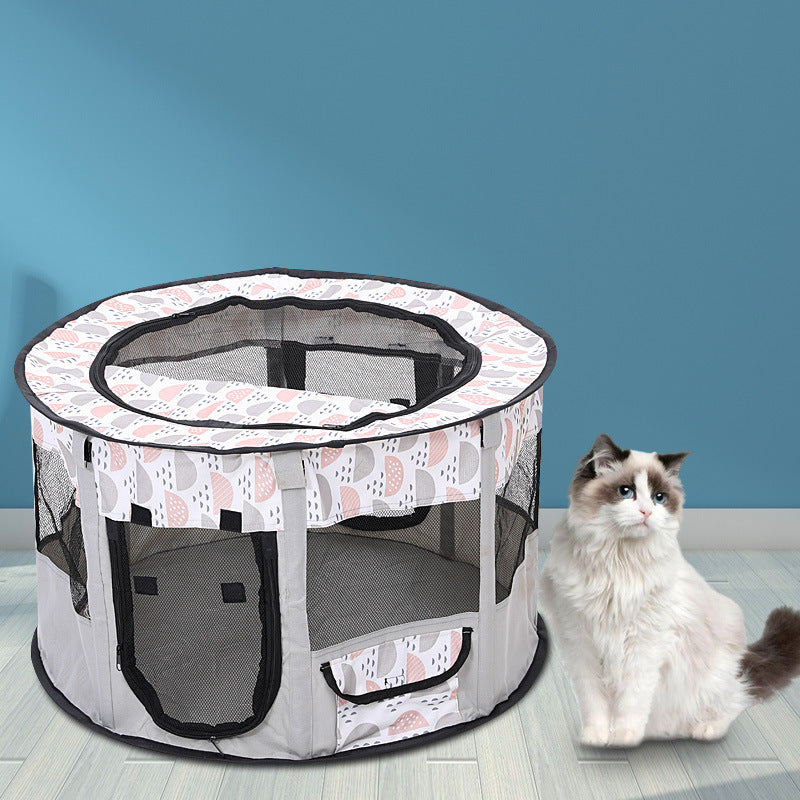 Foldable Closed Tent For Pet Dogs And Cats Purrfect Pawz