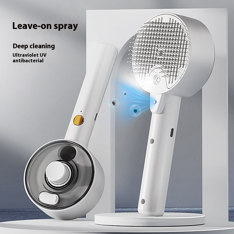 Animal Hair Remover Brush Dog And Cat Steam Brush Pet Self Cleaning Dog Brush Grooming Removes Cat Hairs Cat Dog Accessories Pet Products Purrfect Pawz