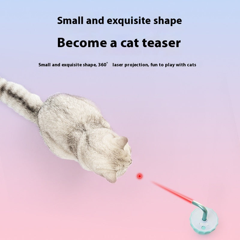 Cat Umbrella Laser Toy Interactive Kitten Automatic Pet Toy Smart Game Active For Pets Electric Intelligent USB Charging Purrfect Pawz