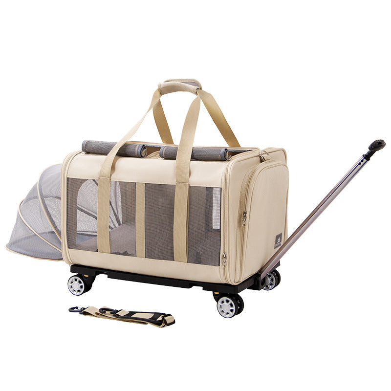 Large Pet Trolley Bag Cat Purrfect Pawz
