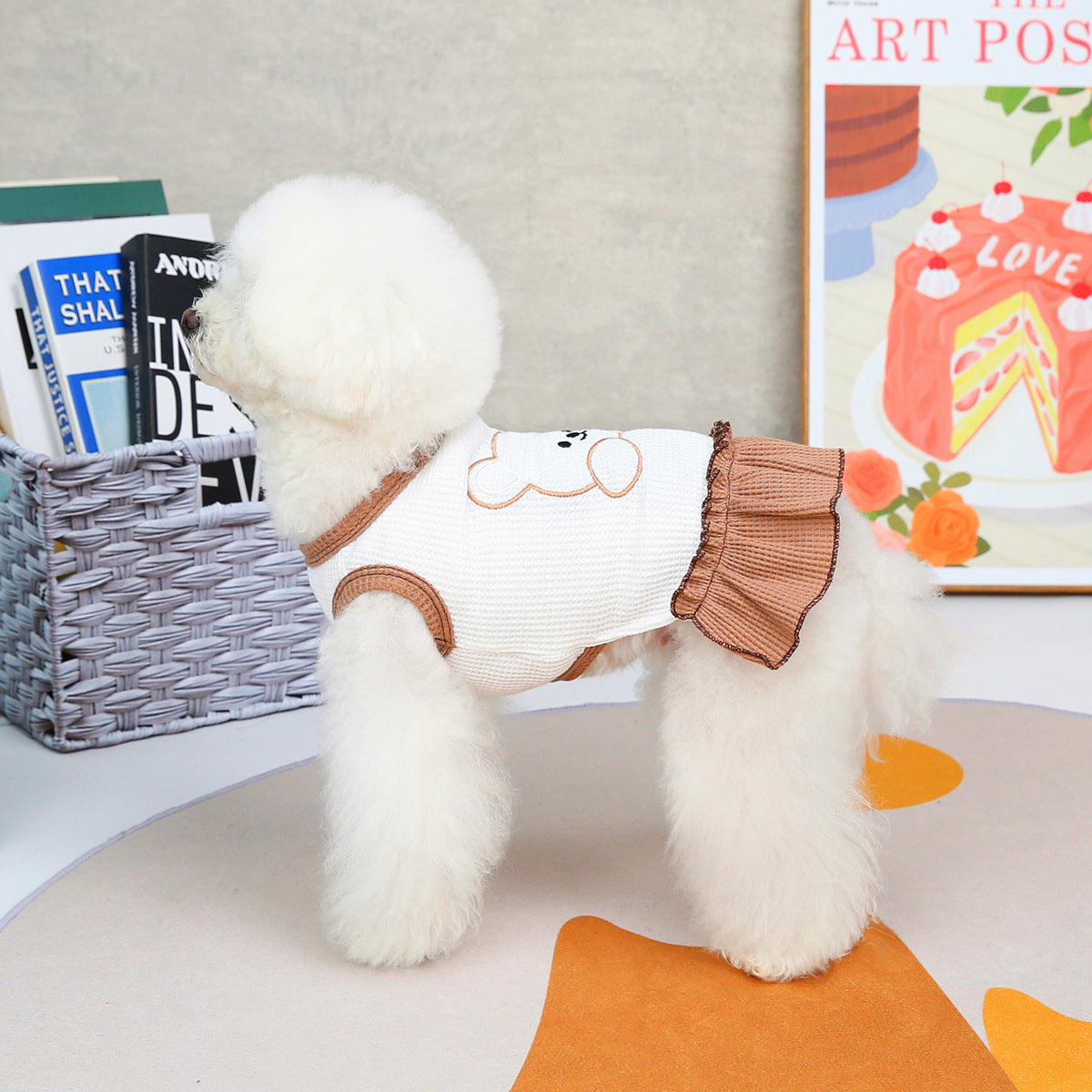 Spring And Summer Puppy Clothes Small Dog Clothes Pet Purrfect Pawz
