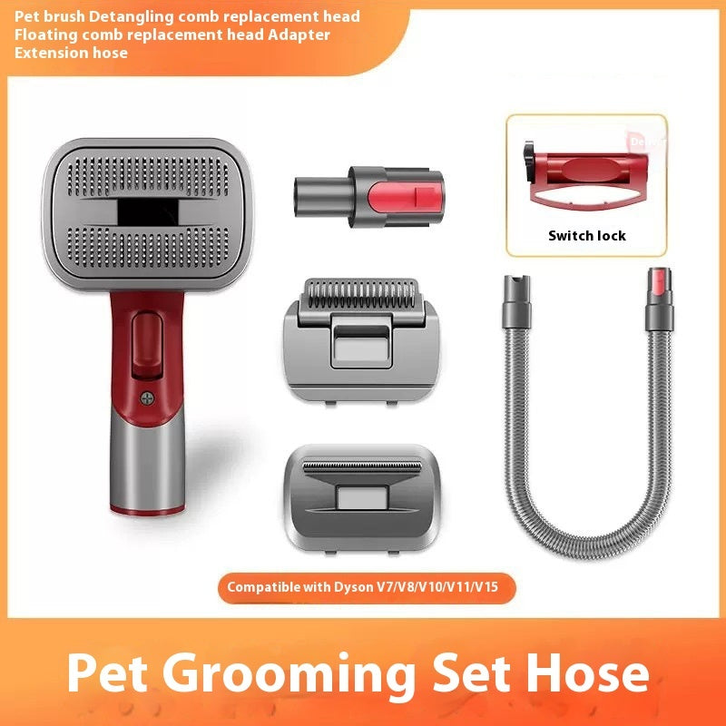 Full Series Dogs And Cats Hair Suction Head Accessories Comb Suit Pet Shaver Purrfect Pawz