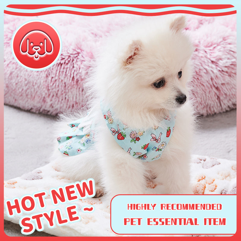 Dog Harness Dress With Leash Set Cute Puppy Dresses With Angel Wings Fashion Outfit Clothing Chihuahua Clothes Pet Harness Set Purrfect Pawz