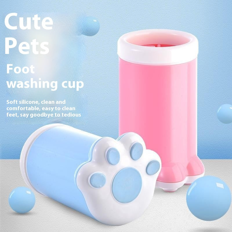Dog Cleaning And Beauty Tools Portable Pets Dog's Paw Large Silicone Foot-washing Machine Pet Products Purrfect Pawz