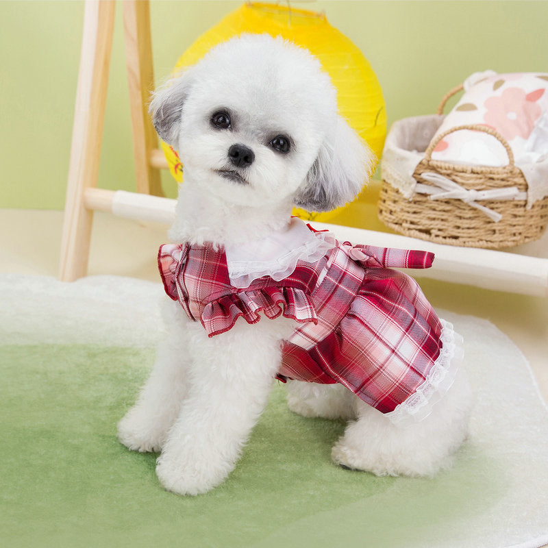 Pet Summer Thin Cat Dog Clothes Skirt Purrfect Pawz