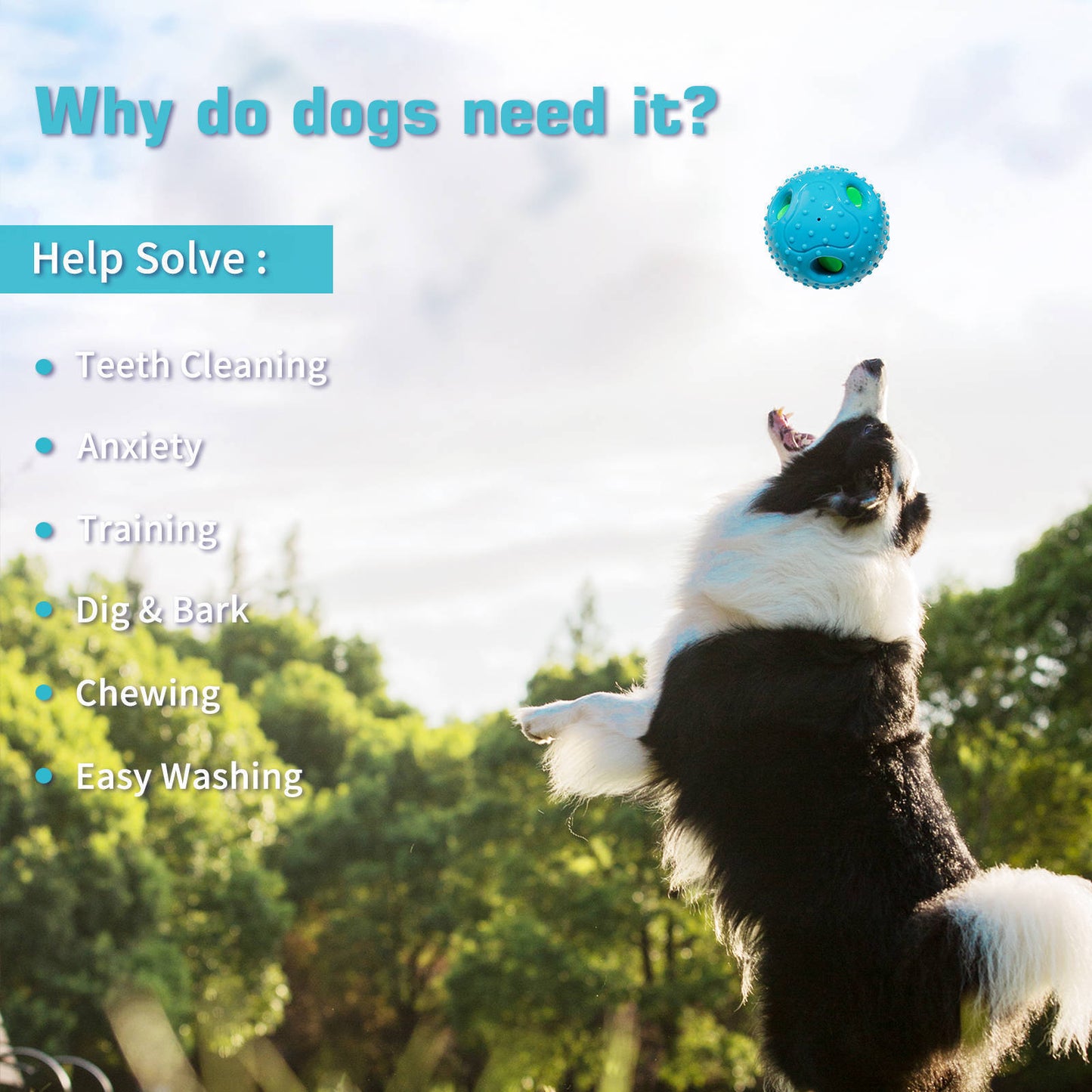 Pet Squall Ball Dog Playmate Sound Relieving Toys Purrfect Pawz