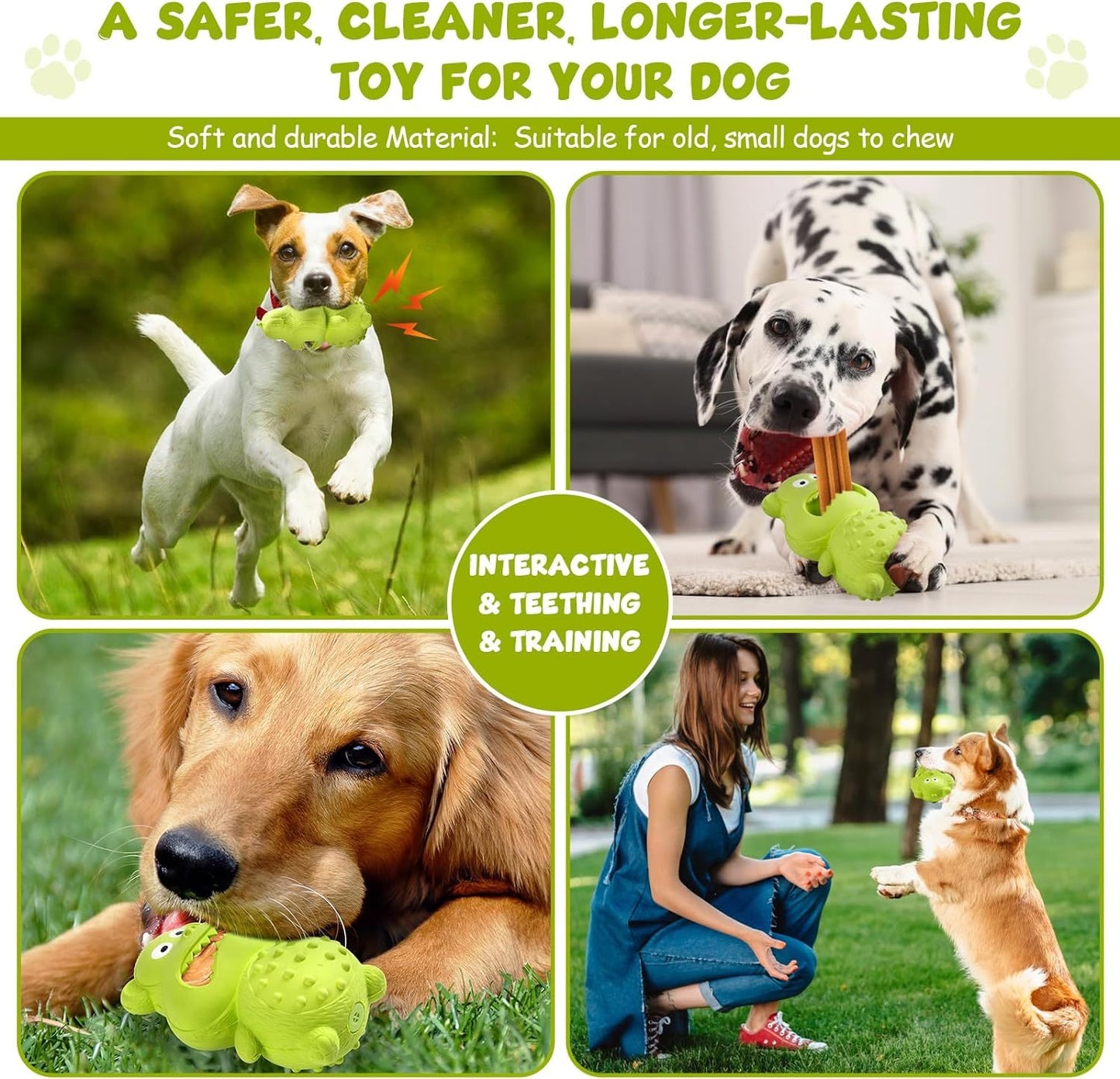 Dog Toys For Aggressive Chewers Natural Rubber Squeaky Dog Toys Indestructible Dog Toy Dog Chew Toys For Aggressive Chewers Interactive Tough Durable Dog Toys Dog Toys To Keep Them Busy Purrfect Pawz