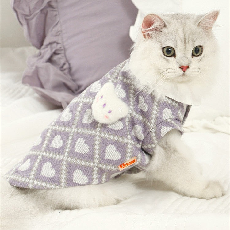 Anti-lint Summer Thin Cat Clothes Purrfect Pawz