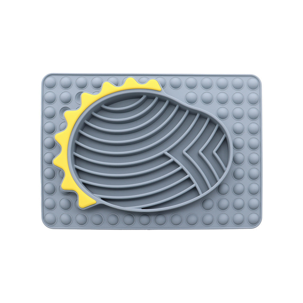Slow Feeder Dog Bowls Stable Slow Feeder Licking Mat For Pets Slow Eating Smooth Texture Lick Pad For Pet Dog Puppy Cat Kitten Purrfect Pawz