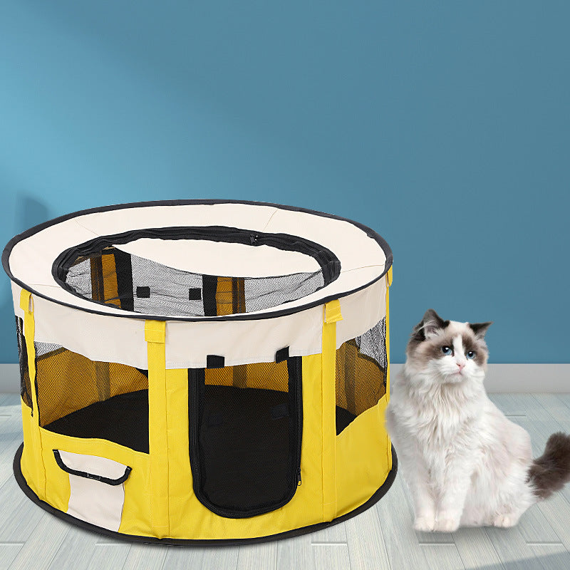 Foldable Closed Tent For Pet Dogs And Cats Purrfect Pawz