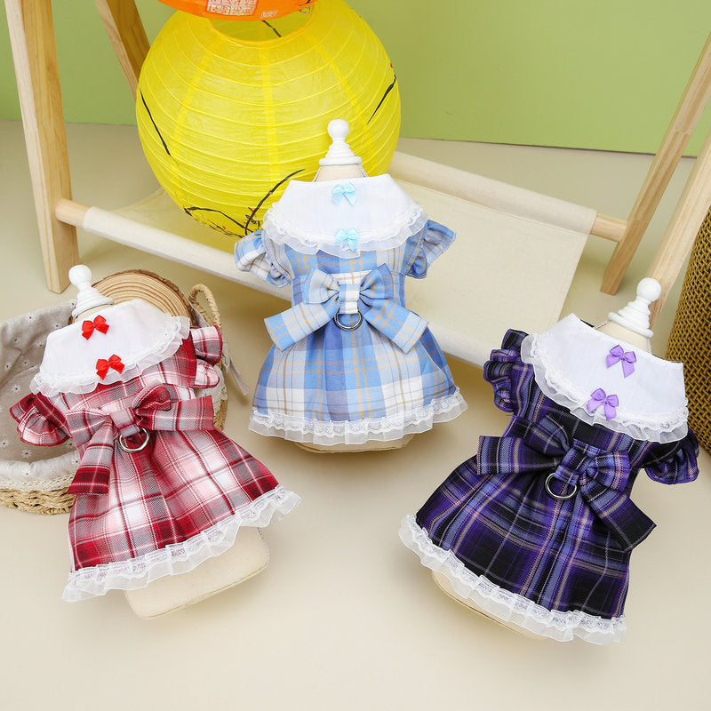 Pet Summer Thin Cat Dog Clothes Skirt Purrfect Pawz