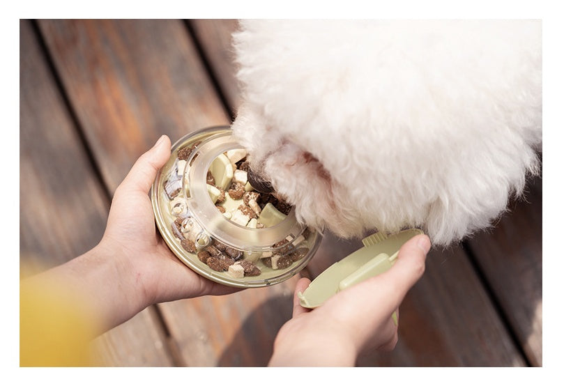 Big And Small Cats And Dogs Leak Food Toy Tumbler Purrfect Pawz
