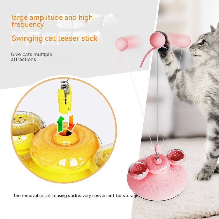 Pet Cat Self-Hi Cat Teaser Relieving Boredom Educational Toys Purrfect Pawz