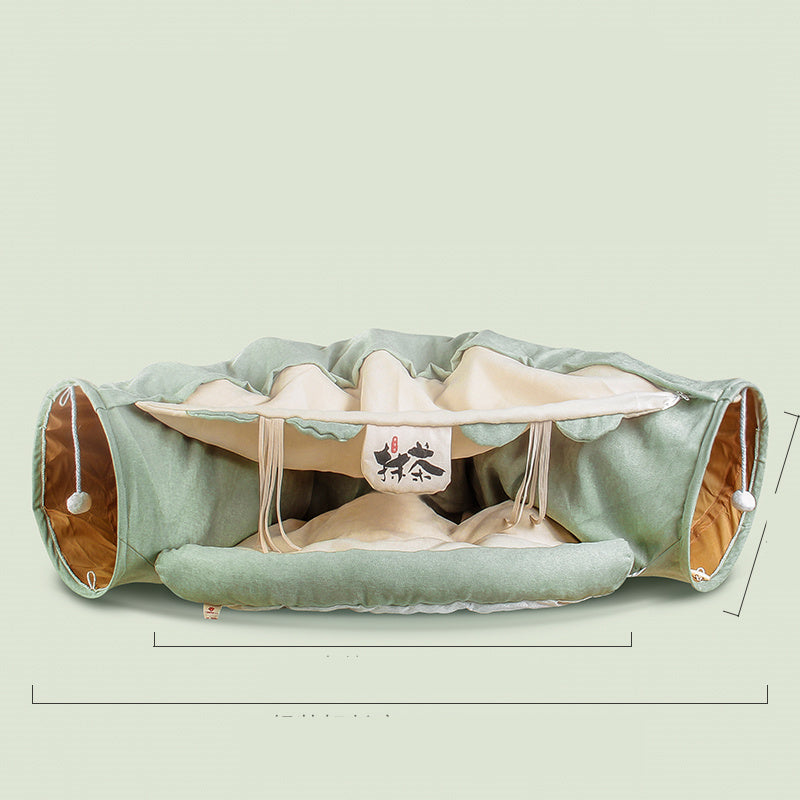 Four Seasons Universal Cat Tunnel Cat Bed Purrfect Pawz