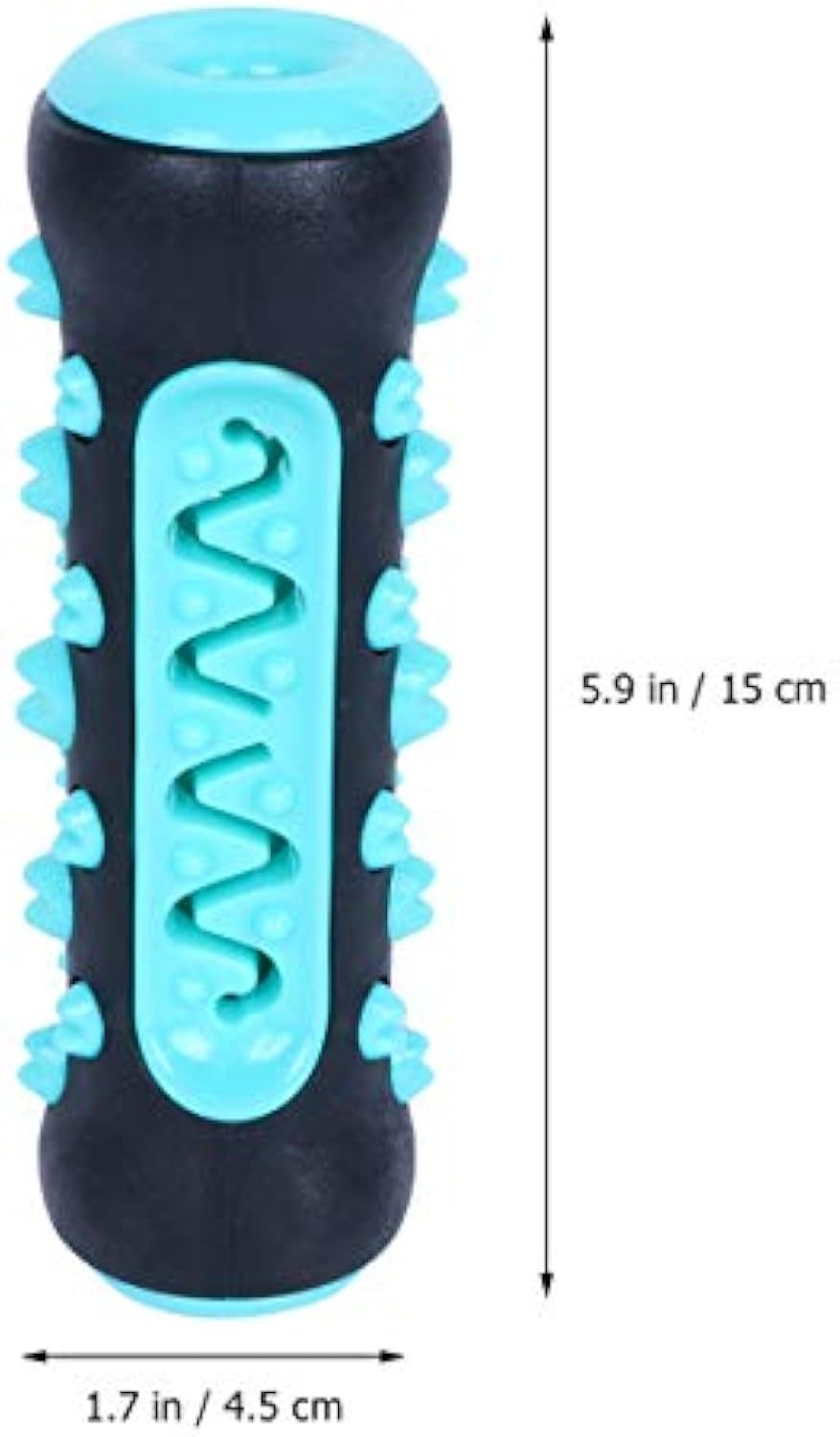 Dog Toothbrush Chew Toy Puppy Dog Teeth Cleaning Stick Natural Rubber Dental Teether Molar Toys For Dog Pets Purrfect Pawz