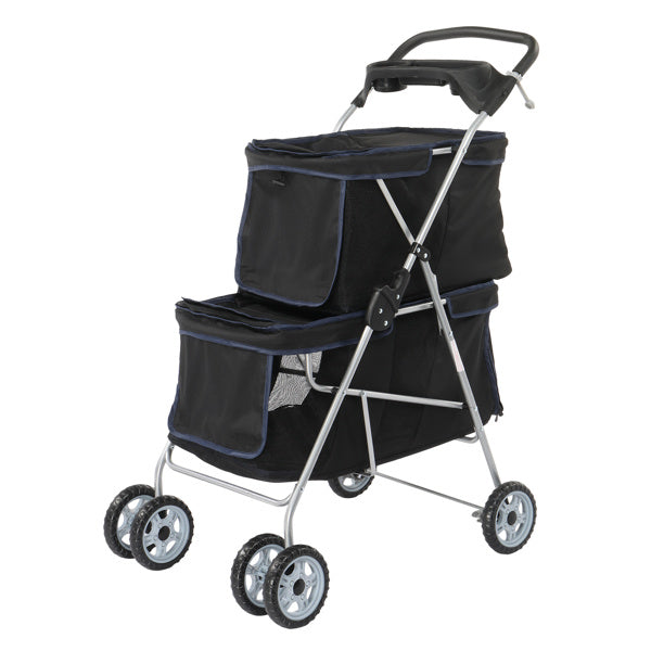 4-wheeled Double-decker Style, Pet Strollers Purrfect Pawz