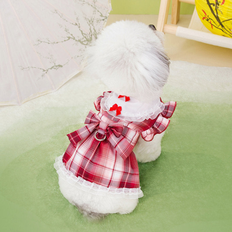 Pet Summer Thin Cat Dog Clothes Skirt Purrfect Pawz