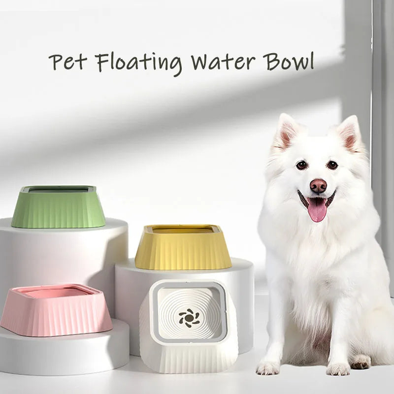 Pets Dog Cat Bowl Floating Bowl Water Drinker Not Wet Mouth Splash Water Portable Dog Bowl Not Sprinkler Pet Drinking Bowl Cup Pet Products Purrfect Pawz