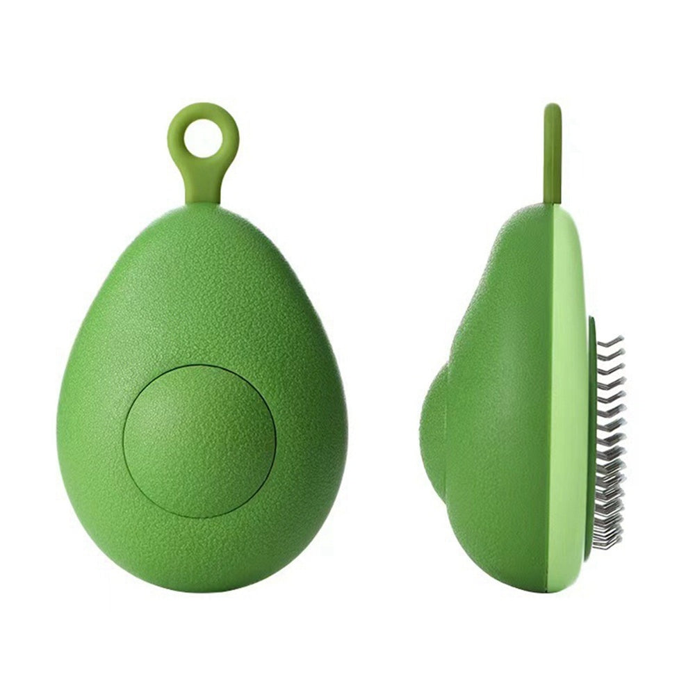 Creative Cat Grooming Comb Portable Massage Brush One-Button Remove Floating Hair Scraper Cats Dogs Pet Self Cleaning Tool Accessories Purrfect Pawz