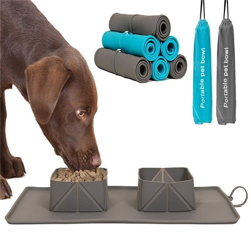 Dogs Puppy Bowls Silicone Bowls Purrfect Pawz