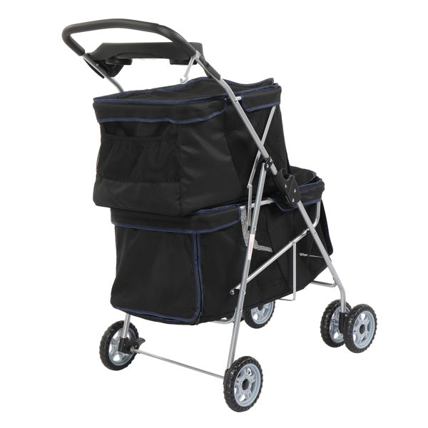 4-wheeled Double-decker Style, Pet Strollers Purrfect Pawz
