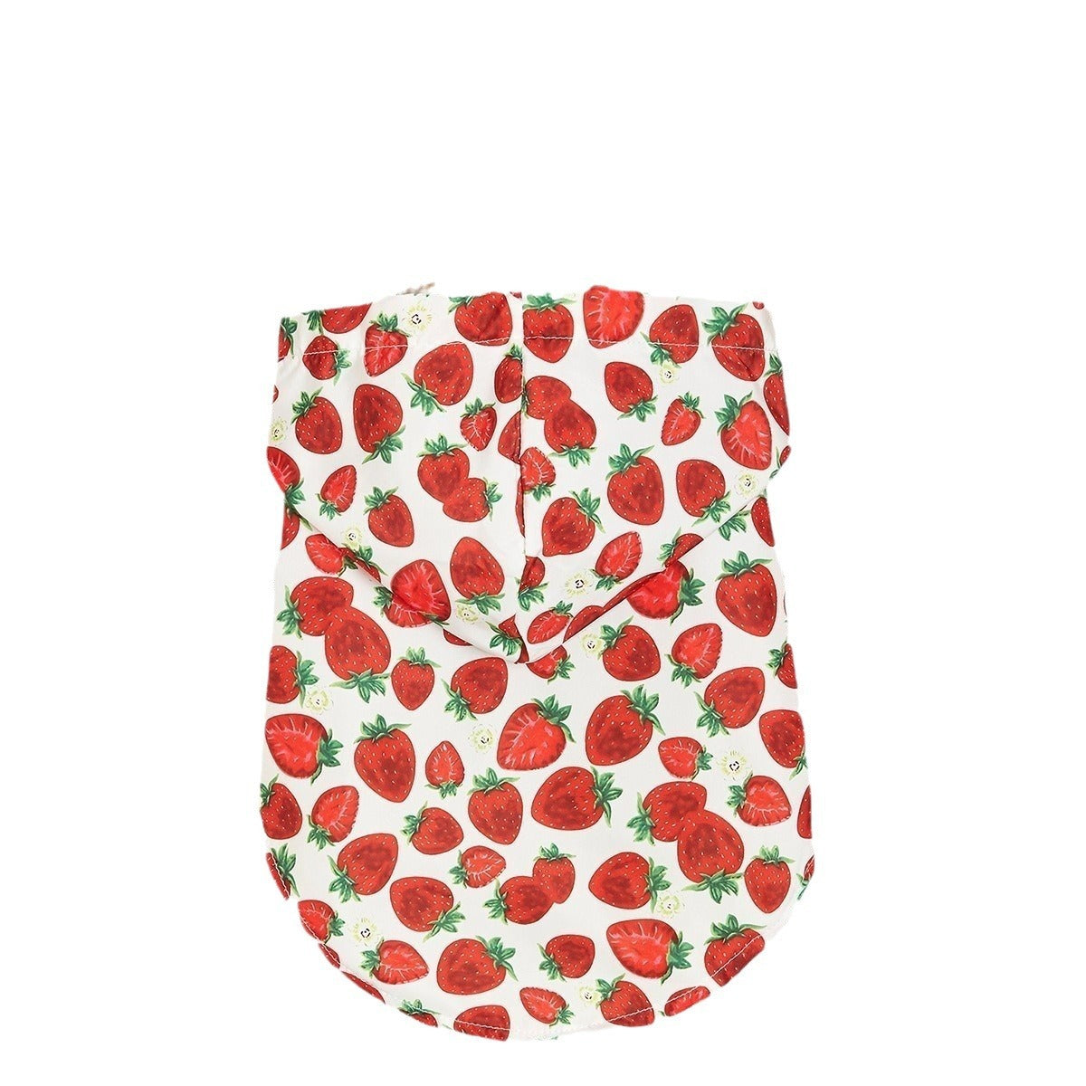 Strawberry Pattern Spring And Summer Dog Clothes Waterproof Purrfect Pawz