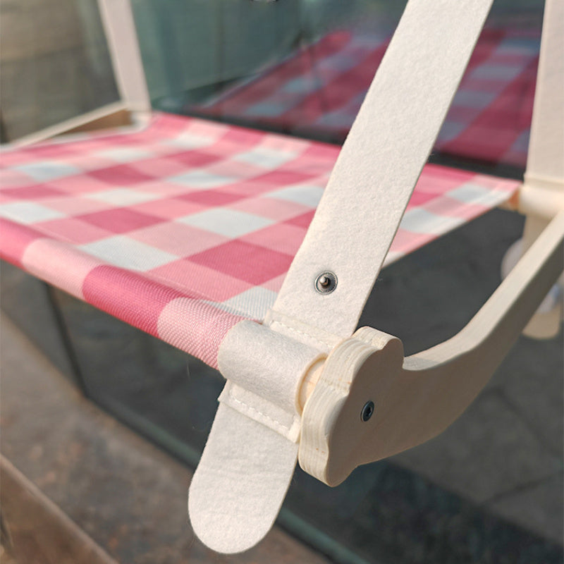 Durable Wooden Cats Hammock Pet Mat Comfortable Sun Seat Cats Beds Cat Climbing Frame Pets Accessories Cat Window Hammock Mats Purrfect Pawz